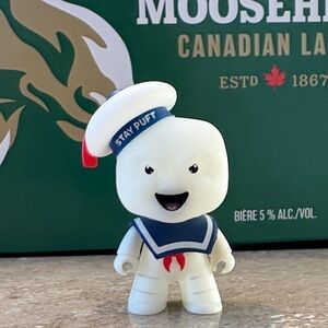 Stay Puft Marshmallow Man Figure - White and Blue